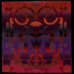 FHH-2, 6 X 6, 2009, ink on japanese fiber - relief print